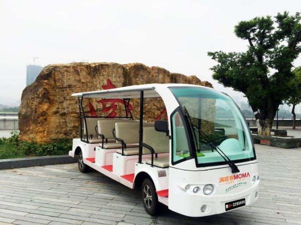Carro bonde confortável do turista do ônibus do passageiro para a rua de 11 pessoas legal