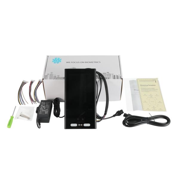 7 система замаскированная IP65 лицевая опознавания дюйма времени посещаемости RS232