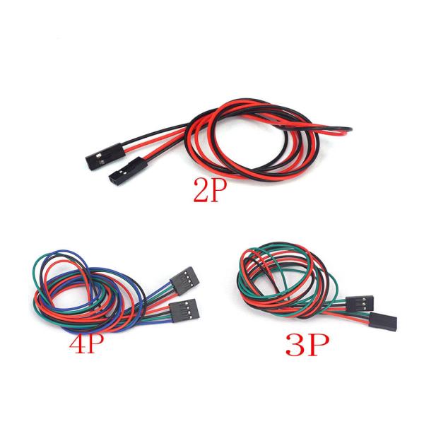 2pin 3pin 70cm Male And Female Dupont Jumper Cable Red Green blue