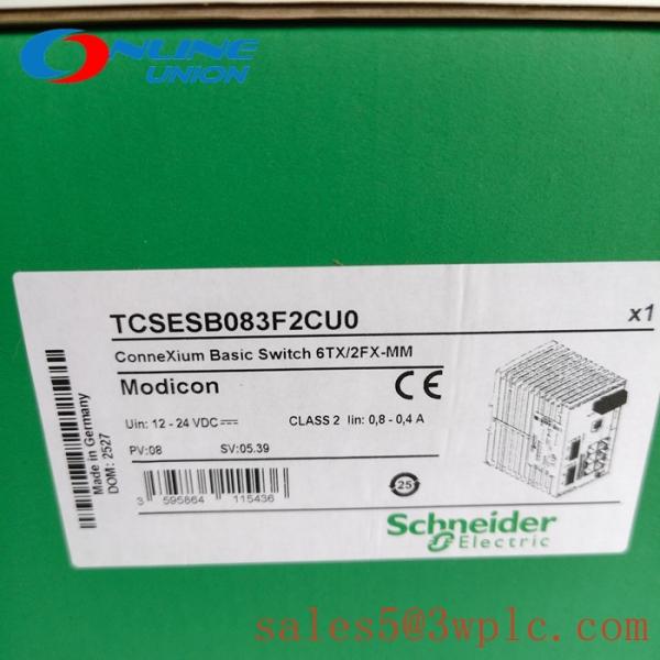 TCSESB083F2CU0 SCHNEIDER Network Switch with Modular Design