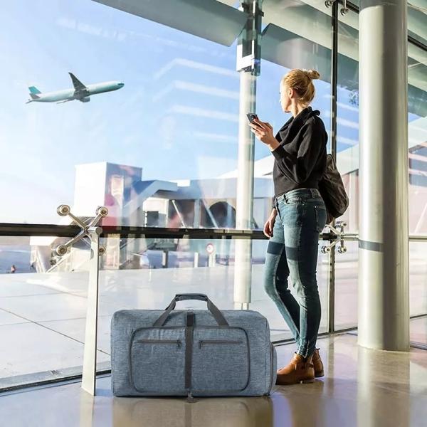 Portable Anti Theft Travel Bag Large Capacity Outdoor Camping Duffle Bag