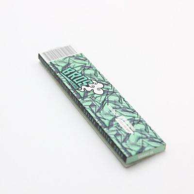 Colored Raw Organic Green King Size Slim Rolling Papers