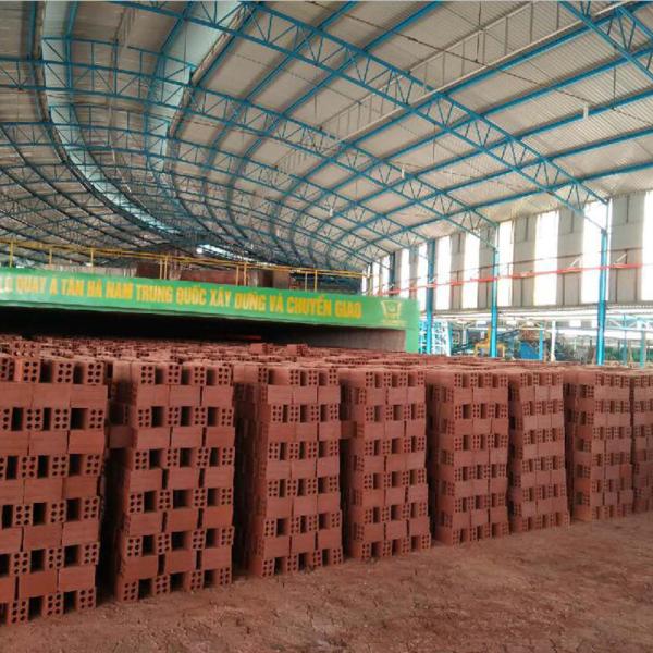 Машина блока завода 240x115x53mm кирпича роторной печи автоматическая неубедительная