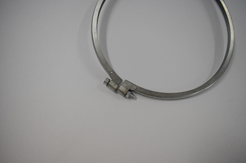 High Pressure Slim Steel Galvanized Pipe Clamp 80MM - 300MM Heavy Duty Customized