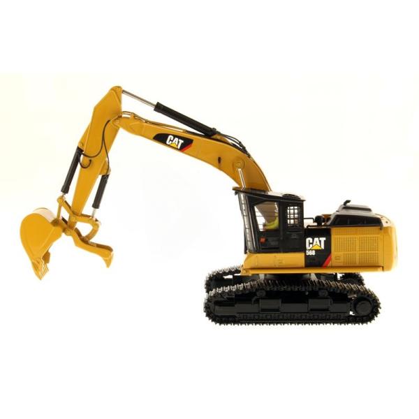 Diecast  568 GF Road Builder 1:50 Scale Alloy Excavator Collectible 85923