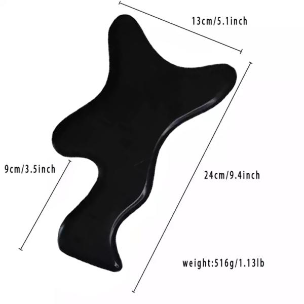 Customized Large Size Gua Sha Massage Tool Natural Stone Guasha Board for Body Skincare Massage SPA Acupuncture Therapy