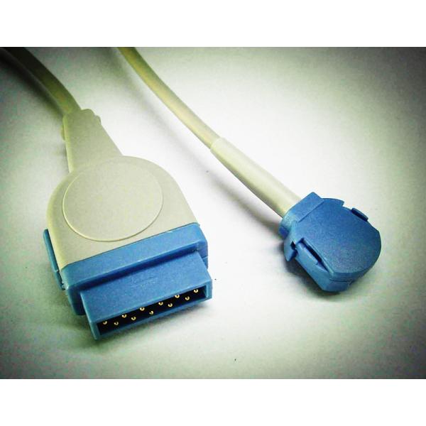 Reusable SpO2 Extension Cable Female Match Pulse Oximeter Cable