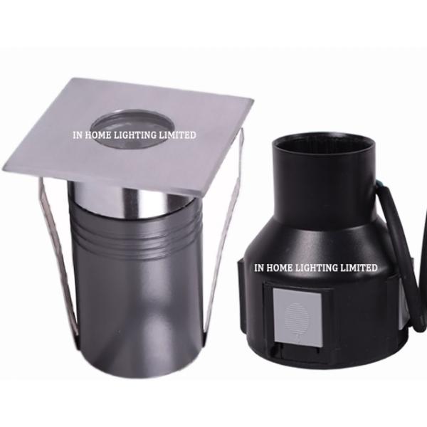 Водоустойчивые света бассейна СИД Inground RGB, света подъездной дороги 12V 3W мини подземные утопленные