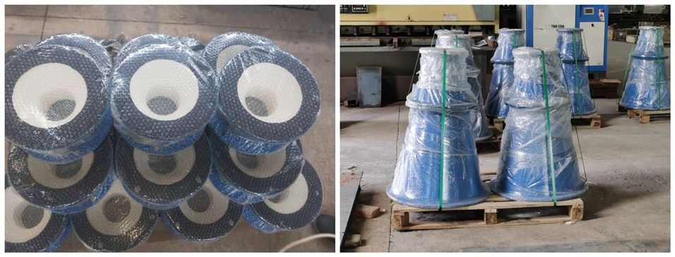 Alumin High Hardness Ceramic Lined Cyclone Corrosion Resistance
