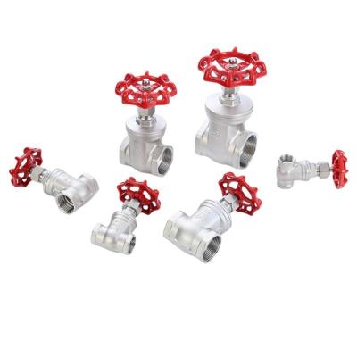 Water Investment Casting CF8 CF8m Bsp BSPT 200wog Industrial Gate Valve