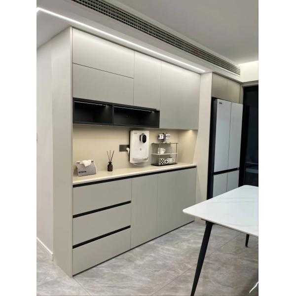 Integrated Wall Embedded Refrigerator Cabinet  office sideboard cabinet