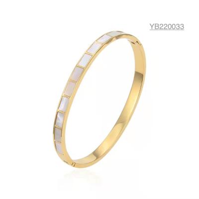 Niche Brand Shell Bangle Bracelet