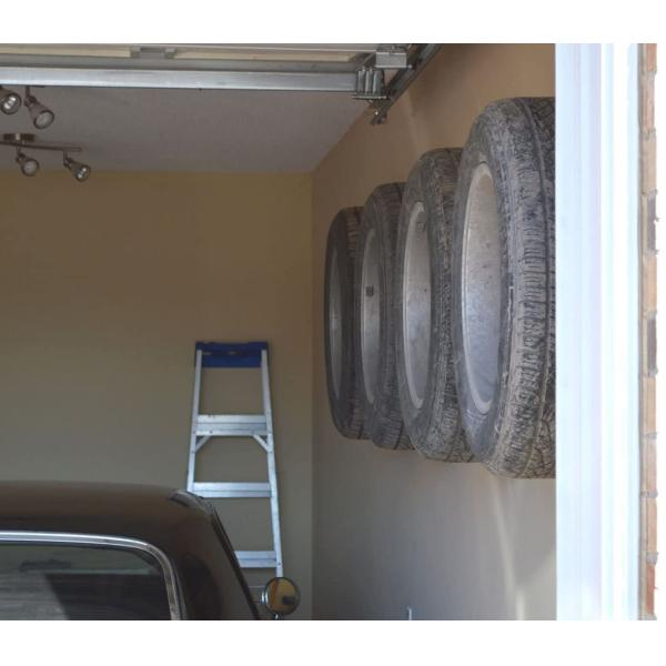 Repuesto de neumáticos de garaje de acero multifunción de trabajo pesado