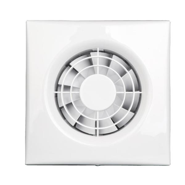Kitchen Bathroom and Toilet Plastic Wall Mounted Air Extractor Fan Ventilation System