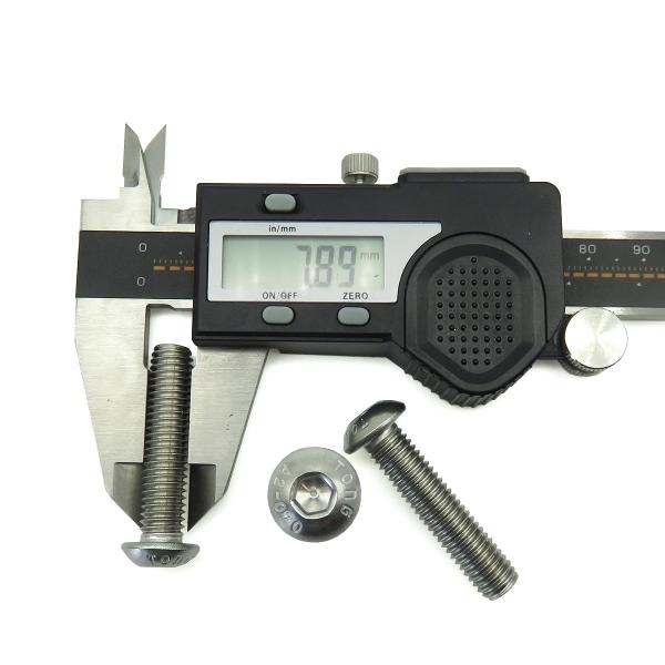 Scoupe à bouton M8 personnalisée pour support photovoltaïque en acier inoxydable de qualité 4.8/8.8/10.9/12.9