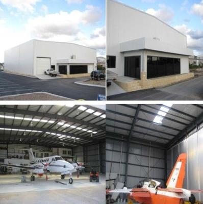 Steel Structure Hangar Q235B Q345B Bolt Welded Connection 30 Years