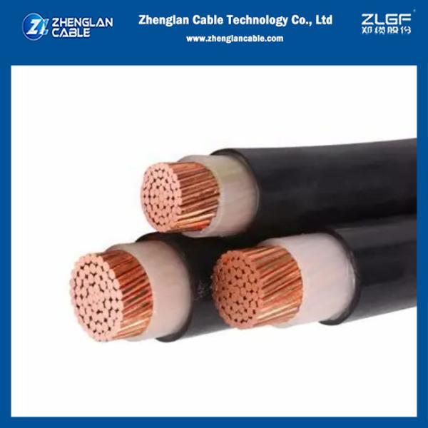 O cabo subterrâneo 400mm2 Xlpe do cobre de Lszh isolou o poder IEC60502-1