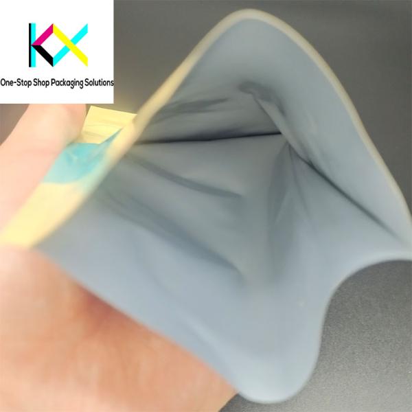 Good Barrier Three Side Seal Bag Aluminum Foil Plastic Packaging Pouch 110um