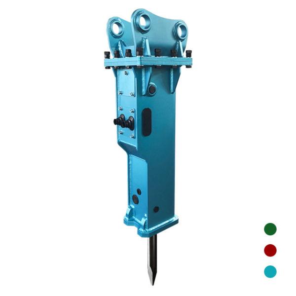 Hydraulic Road Concrete Excavator Backhoe Rock Breaker Hammer Attachment 140mm