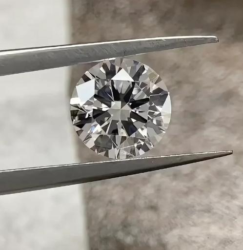 1ct Round Shape Diamond Pendants DEF VVS Lab Grown Diamonds PT950