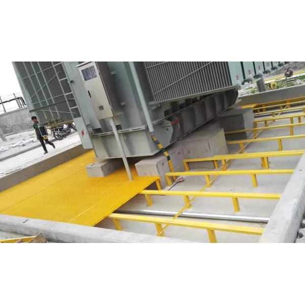 Anti-Slip GFRP FRP Trench Grate with Technique Pultruded Fiberglass Panel