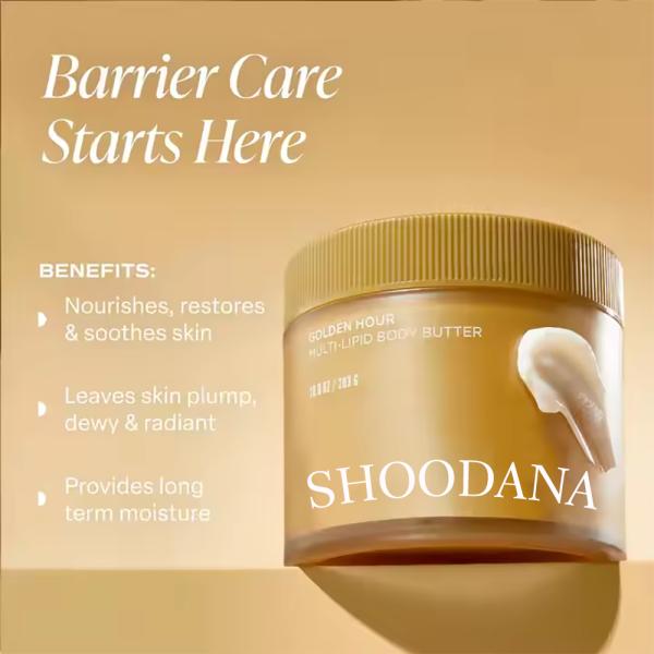 Vegan Golden Hour Body Butter OEM Skin Care Products With Natural Fragrance