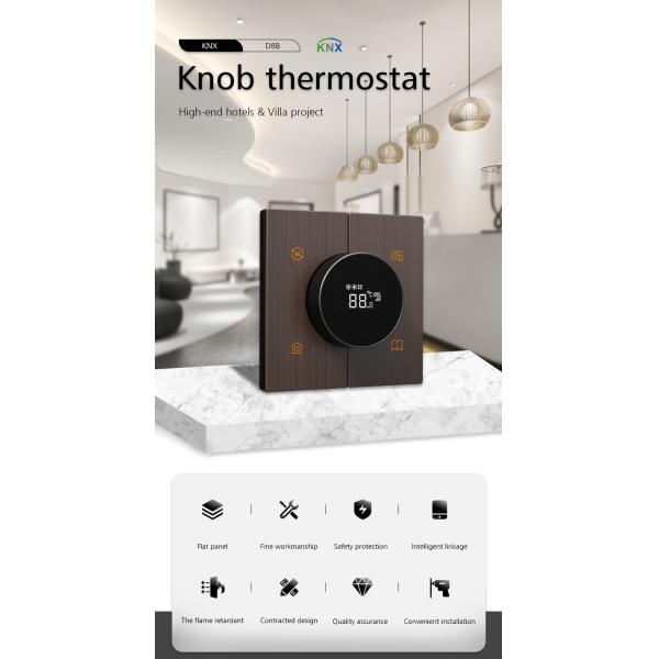 Кондиционер цифров термостата дома KNX умный охлаждая умный регулятор температуры