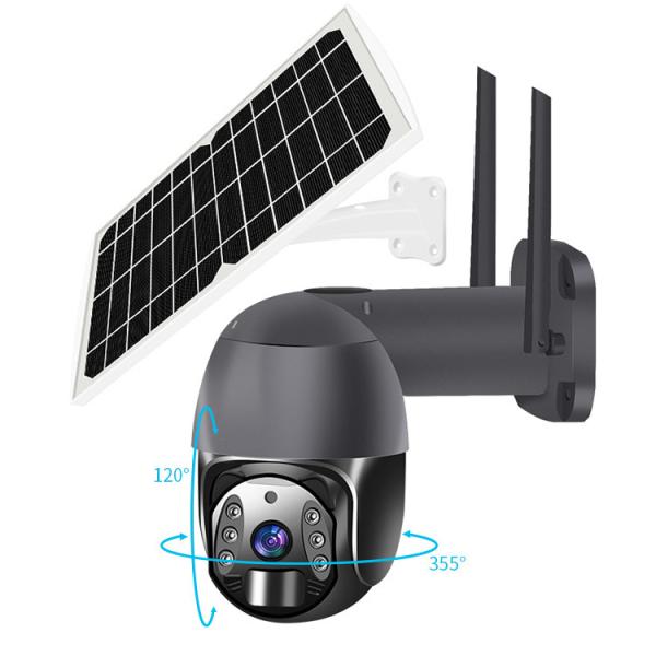 IP66 Waterproof 4MP 4G Solar Camera For Home Outdoor Surveillance