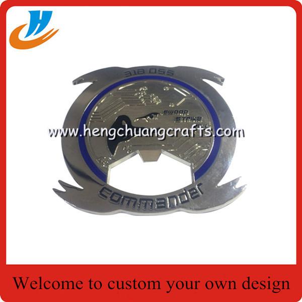 Cheap custom wholesale zinc alloy soft enamel bottle opener,beer bottle openrs for sale