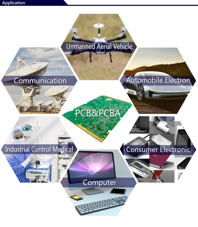 Доска PCB СИД золота SMD погружения для репроекторов уличного света потока