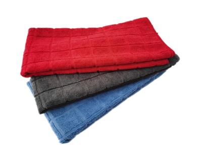 Toalha grande macia da lavagem do prato de pano de limpeza da cozinha de Microfiber de panos da urdidura da grade