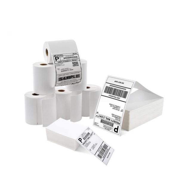 Adhesivo de código de barras Adhesivo térmico directo Adhesivo de etiquetas Adhesivo de Weifang Superfiable Marca