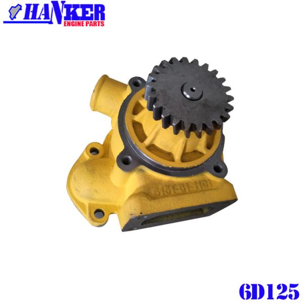 komatsu Best Sell Excavator Parts Diesel Water Pump 6151-62-1104 For PC400-6 Engine 6D125