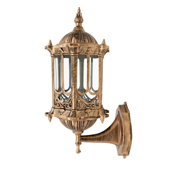Hotel Bedside Lighting Postmodern long pole Round Glass Wall Lamp (WH-VR-115)