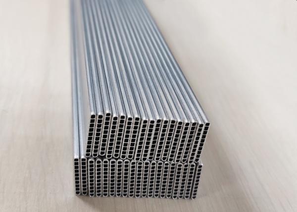 Mill Finish Micro Multi Port Extruded Aluminum Tube O / F / H111 / H112 For Evaporator