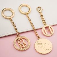 Handbag Hardware Accessories Round Metal Hanging Tag with Customized Shape Metal Tag