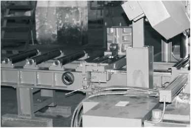 500mm Horizontal Band Sawing Machine , 5.2mpa Fully Automatic Bandsaw Machine