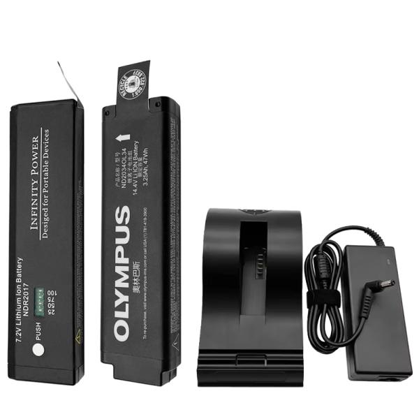 Batería de espectrómetro de luz Olympus Apto para el analizador Cargador de espectrómetro portátil 7.2V/14.4V Batería