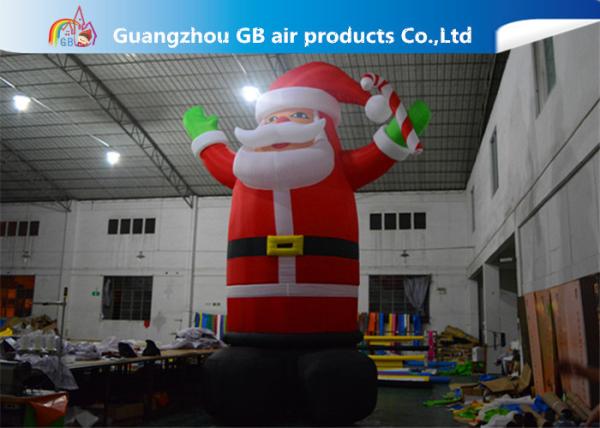 Hot Selling Outdoor Giant Inflatable Santa Claus  Christmas Yard Decorations