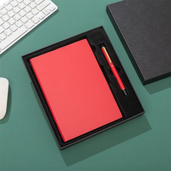 Conjunto de presentes corporativos Comentário de ligação térmica com 100 folhas internas e logotipo personalizado