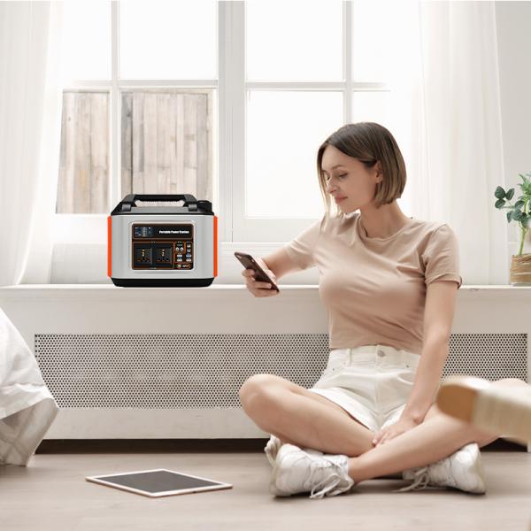 500W 486Wh Solar Generator Portable Electric Power Station 110V AC Outlet