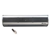 2025 Novo tipo de fluxo cruzado de arrefecimento Cortina de ar de alumínio para ventilação Motor AC