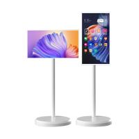 VETO 21,5 24 27 polegadas Bateria-Power Indoor Smart TV In-Cell Touch Screen 1080p LCD Display Smart Rotating Rolling tv