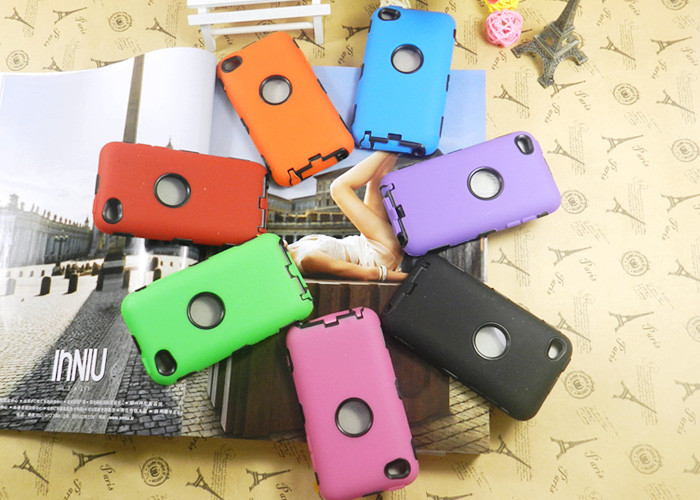2 In 1 Itunes Cell Phone Silicone Case Cartoon For Iphone 4