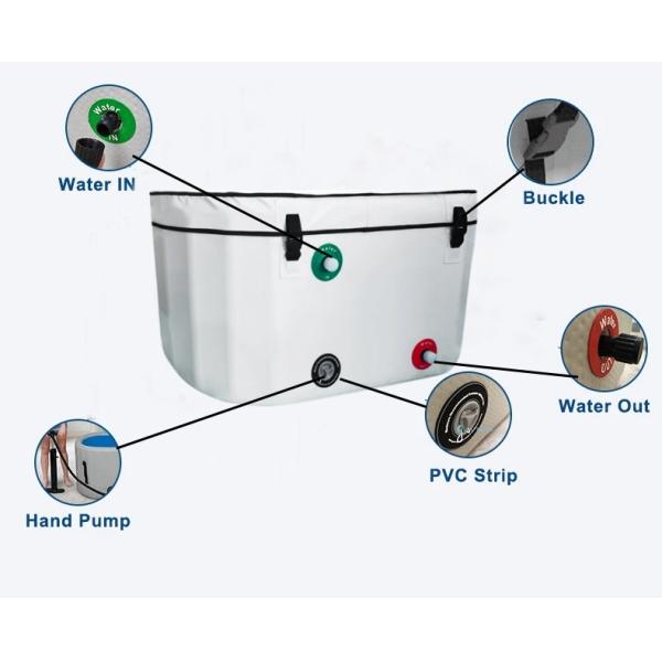 Outdoor Inflatable Ice Bath Tub