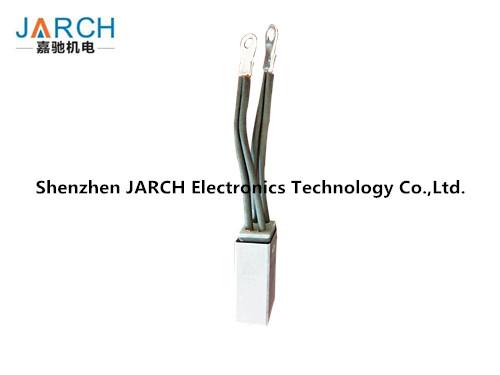 Electrographite Slip Ring Carbon Brush Replacement For Industrial DC Motor