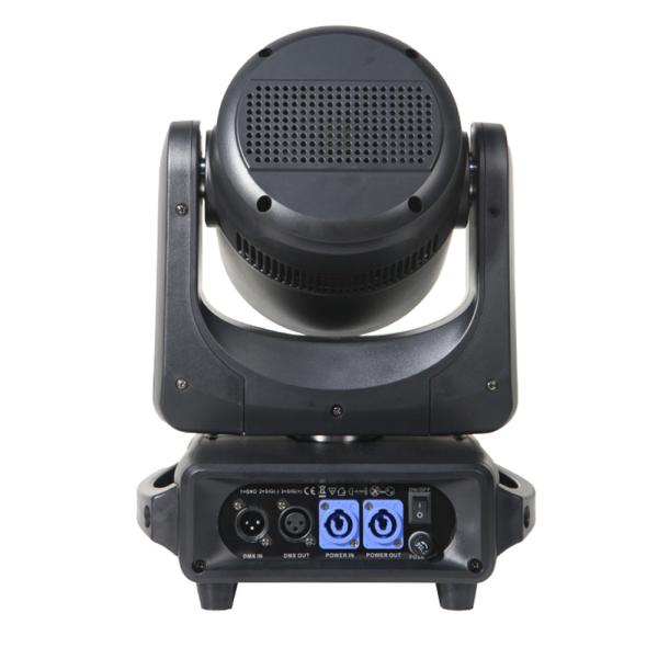 7PCS 40W RGBW 4 In1 LED Zoom Bee Eye Moving Head Light With Auxiliary Light Dj Disco Stage Party Lights