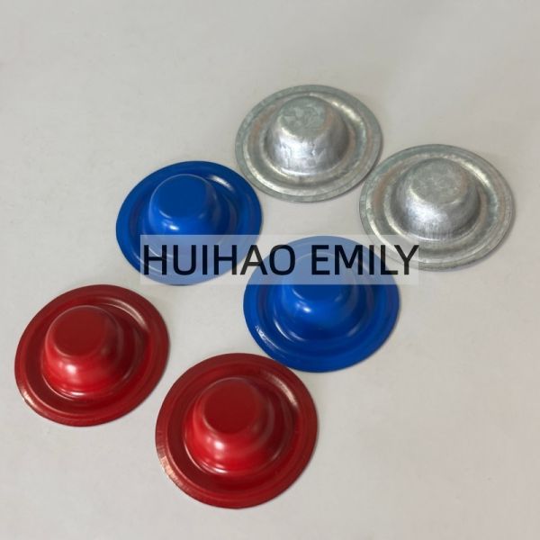 35mm Galvalume Metal Screw Cap For Roofing Screw In Corrugated Steel Roof Fasteners