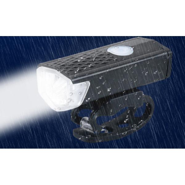 3 Modes LED Bicycle Lights Set for 1.5-4 Hours Endurance and USB Rechargeable Battery