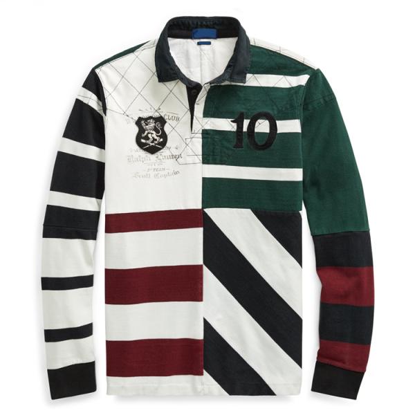 Mens Polo Style Long Sleeve Shirts Embroidered Custom Colors OEM Service